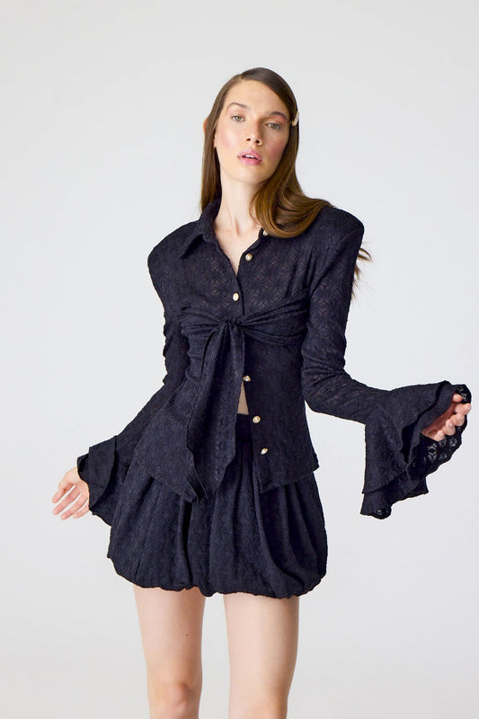 Black Lace Skirt